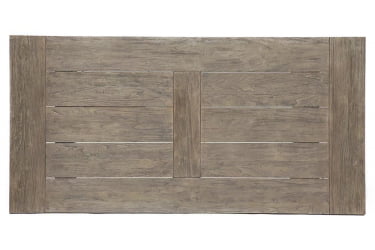 Стол деревянный Secret De Maison Kalido дерево тик, 200х100х78см, серый/натуральный