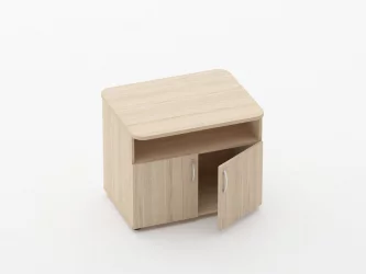 Тумба под оргтехнику Glassy 3.16.10 Венге