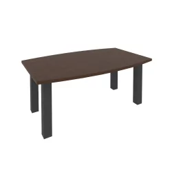 Стол переговорный First KPRG-2 Венге/Темный металлик