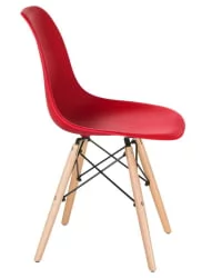 Стул обеденный DOBRIN DSW Красный R-02
