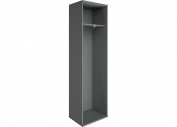 Каркас гардероба А.ГБ-1 Riva А.ГБ-1К Серый