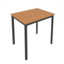 Стол письменный на металлокаркасе SLIM SYSTEM С.СП-2.1 Груша-Антрацит