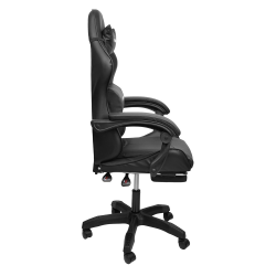 Геймерское кресло 088 цвет черный с массажем 088-black-mass