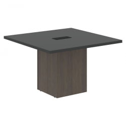 Стол для заседаний центральный VELION VCCT 1212 Яшма черный Дуб Сильвер