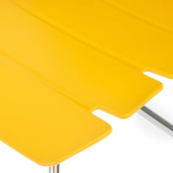 Стул офисный HANSEN (mod. 606-1) Оранжевый/хром