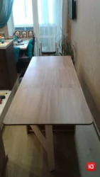 Стол-книжка Амиго 2 дуб/ясень шимо темный