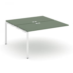 Двойной наборный элемент рабочей станции CONCEPT CN.DNRS-003 Кобо Белый