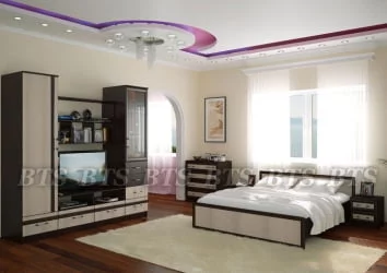 Полутороспальная кровать Модерн 1,4 м