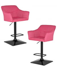 Стул барный DOBRIN RALF (розовый (LAR-106D-17)) 2 шт