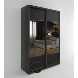 Шкаф-купе 2-х дверный Акцент-Дуэт КВ 1600х600 Венге