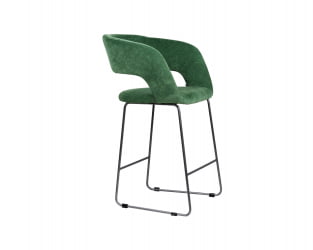 Кресло полубар Hugs зеленый/Линк