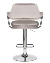 Стул барный DOBRIN CHARLY (серый велюр (MJ9-75)) 2 шт