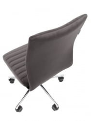 Офисное кресло CHAIRMAN 033 велюр Серый