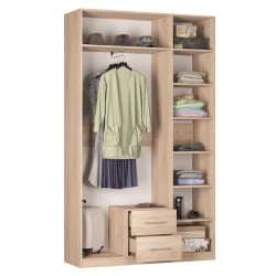 Шкаф распашный R-230х135х45-2-M(Венге)