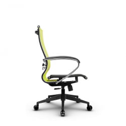 Кресло офисное МЕТТА B 2m 9/K131, Основание 17832 Комплект 4 Лайм Черное