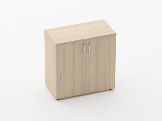 Шкаф низкий закрытый Глассй 6.08.131 Венге / Glassy