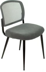 Стулья для кухни Бюрократ KF-8W black Серый 2 шт.