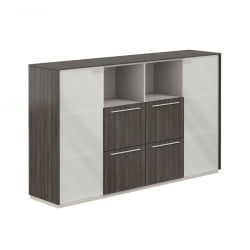 Шкаф средний с ящиками Atlas NZ-0316.BT.BT Бренсон Трюфель