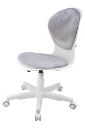 Кресло 1139 FW PL White велюр Bliss 09 аметист