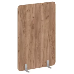 Перегородки на металлических опорах на фетровых подпятниках R-line DP.F-120-180 Дуб Табак