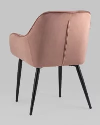 Стул Алекса велюр Пыльно-розовый