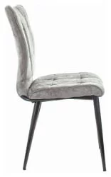 Стул для кухни Бюрократ KF-4 Серый Light 19