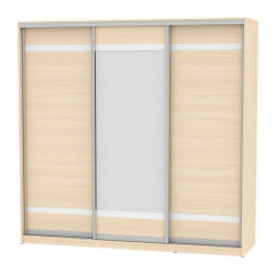 Шкаф-купе B-230х235х60-3(ДМ-D9D10D9)