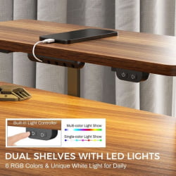 Геймерский стол EUREKA ERK-AED-E70WN