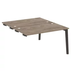 Стол-приставка двойной к опорным элементам ОНИКС ВООД ОВ.Д.СПР-3.8 Тиквуд Темный/Темный / ONIX WOOD OW.D.SPR-3.8