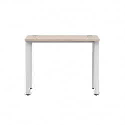 Стол прямой на металлокаркасе, опоры 90 гр Everprof EVO 254S005 Кашемир Белый