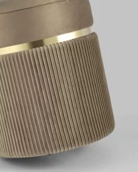 Банкетка Миранда с ящиком велюр Бежевый