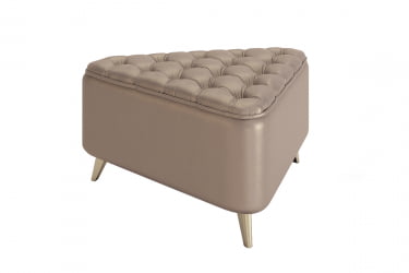 Пуф Трио PM-002.1 бронза (экокожа)