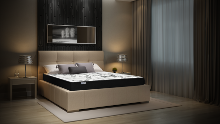 Матрас Меркурий в ткани Black and White (90*195) 80x190