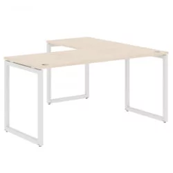 Угловой компьютерный стол XTEN-Q XQCT 1615 L Бук Тиара Белый