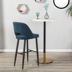 Кресло Бар. Lars Б Diag blue/черный