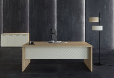 Стол руководителя Torr LUX TLST 209 Дуб Бофорд Латте