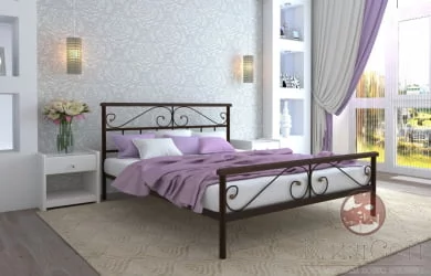 Кровать Эсмеральда plus 1800х1900 Коричневая