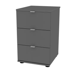 Комод Алиса(K6)657х401х459сторцевойручкой(Графит)