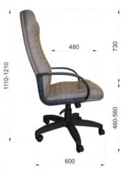 Кресло Консул ST черный