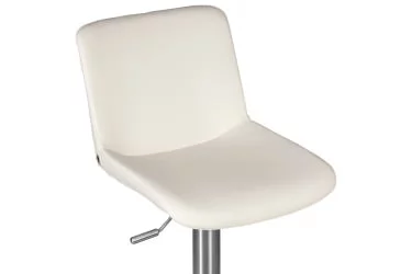 Стул барный DOBRIN ALDO Белый PU P23