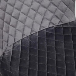 Стул QUINCY (mod. 8272) / 1 шт. в упаковке металл/ткань, 49х53х84,5 см, серый (G-062-40)/черный