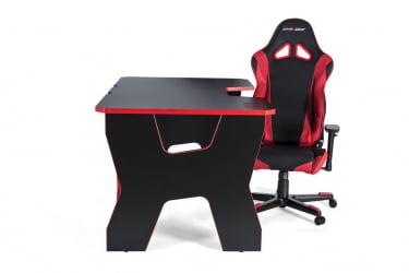 Стол геймерский Generic Comfort Gamer2/DS/NR Красный Черный