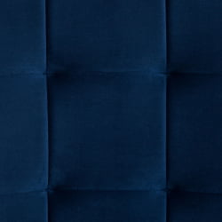 Стул обеденный Медео ЛТ, велюр, Блуе (синий), 45х56х89 см / Medeo LT, Blue