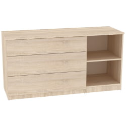 Комод Калисто(K47)699х1352х468PUSHtoOPEN(Венге-ДМ)