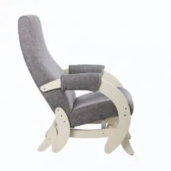 Кресло-качалка Модель 68 М (Сливочный/Verona Light Grey)