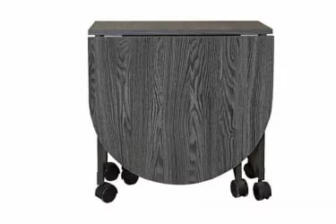 Овальный стол Баско Ясень черный