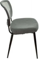 Стулья для кухни Бюрократ KF-8W black Серый 2 шт.