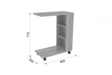 Прикроватный столик Мальта SP-002 белый