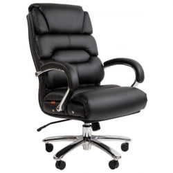 Кресло руководителя CHAIRMAN 409 экокожа Черный