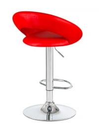 Стул барный ДОБРИН МИРА (красный) 2 шт / DOBRIN MIRA